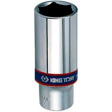 Головка торцевая глубокая шестигранная 1/2", 15 мм KING TONY