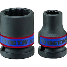 Головка торцевая ударная двенадцатигранная 1/2", 30 мм KING TONY