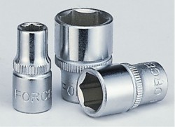 Головка торцевая 13мм 1/4" 6-гранная L25мм