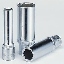 Головка торцевая 32мм 1/2" 6-гранная глубокая L77мм